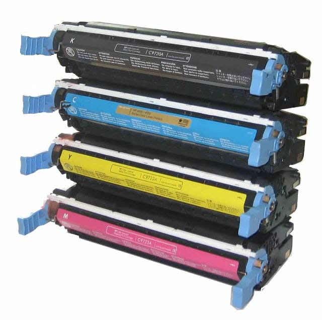 HP 641A Remanufactured Laser Toner Cartridges 4-Pack
